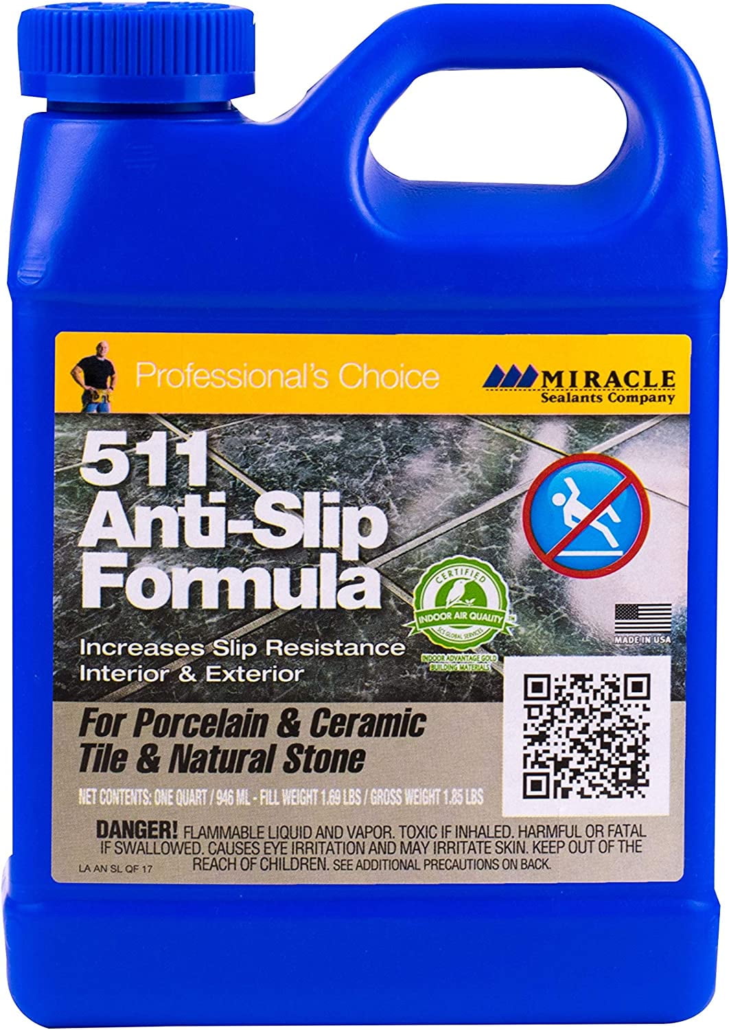 Miracle Sealants Clear Anti-Slip Formula for Tile and Stone