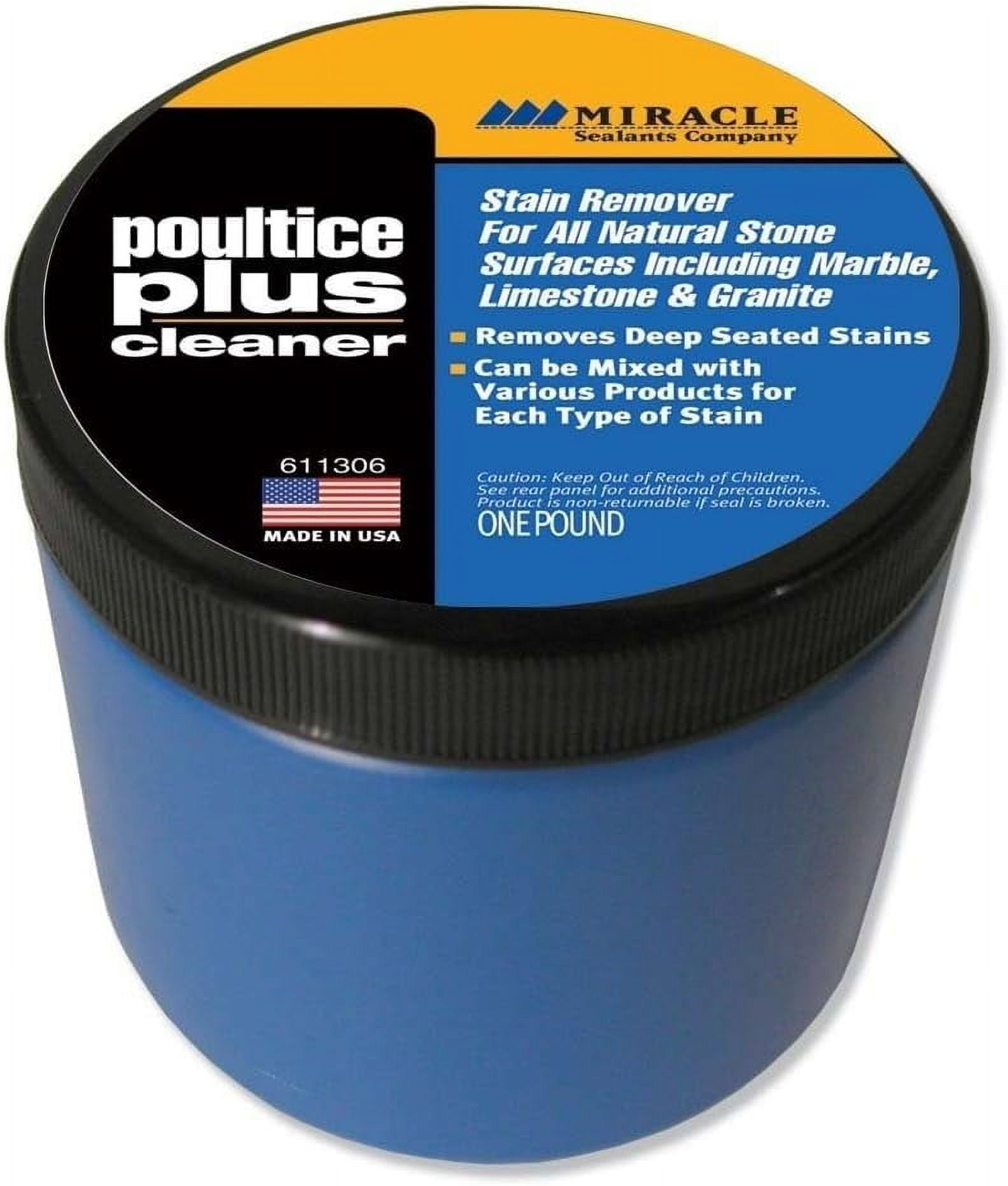 Miracle Sealants POULTPLUS3 Poultice Plus Cleaners 1 lb