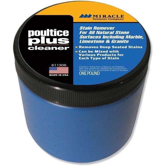 Miracle Sealants POULTPLUS3 Poultice Plus Cleaners 1 lb - Walmart.com
