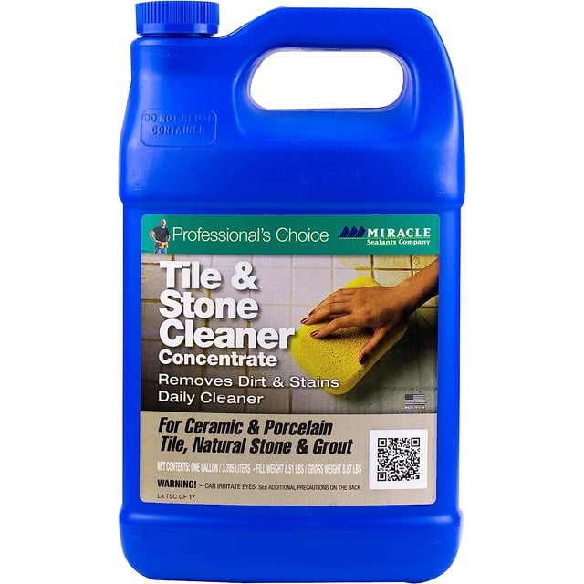 Miracle Sealants TSC4GAL Tile & Stone Cleaner Concentrate, Gallon
