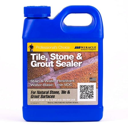 Miracle Sealants TSSQT Tile, Stone & Grout Sealer, 1 Quart