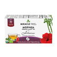 thumbnail image 1 of Miracle Tree Organic Moringa Tea Bags, Hibiscus, 25 Count, 1 of 3