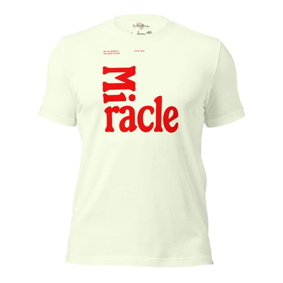 Miracle Unisex t-shirt (Citron, M)
