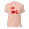 thumbnail image 1 of Miracle Unisex t-shirt (Heather Prism Peach, M), 1 of 4
