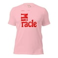 thumbnail image 1 of Miracle Unisex t-shirt (Pink, M), 1 of 4