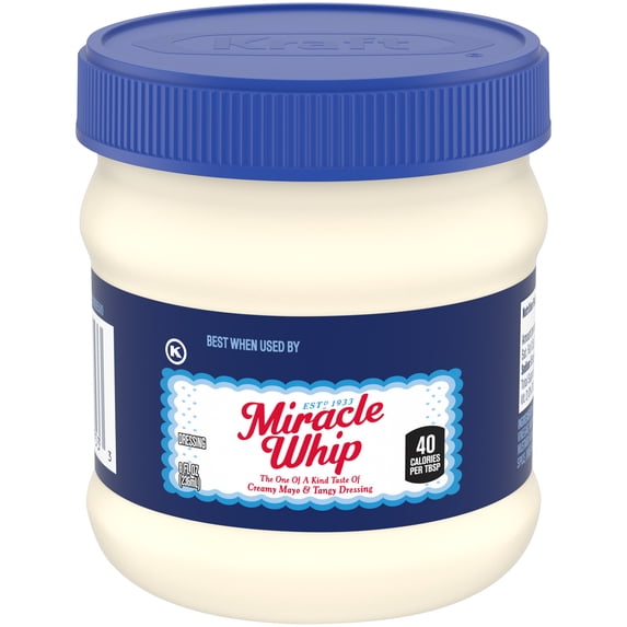 Miracle Whip Dressing, 8 fl oz Jar