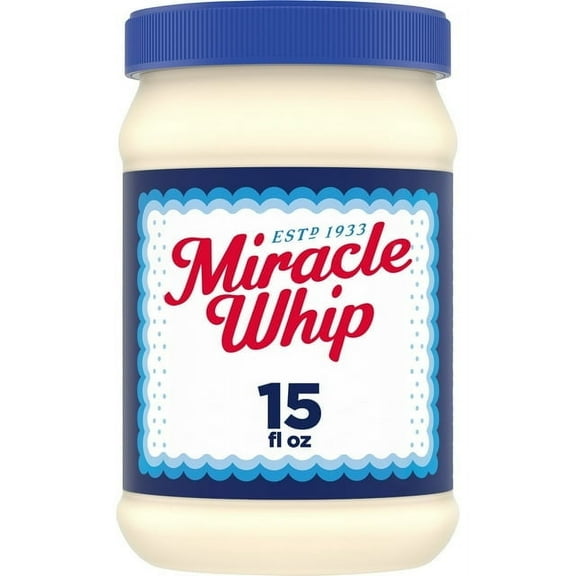 Miracle Whip Mayo-like Dressing Jar 15 fl (Pack of 2)