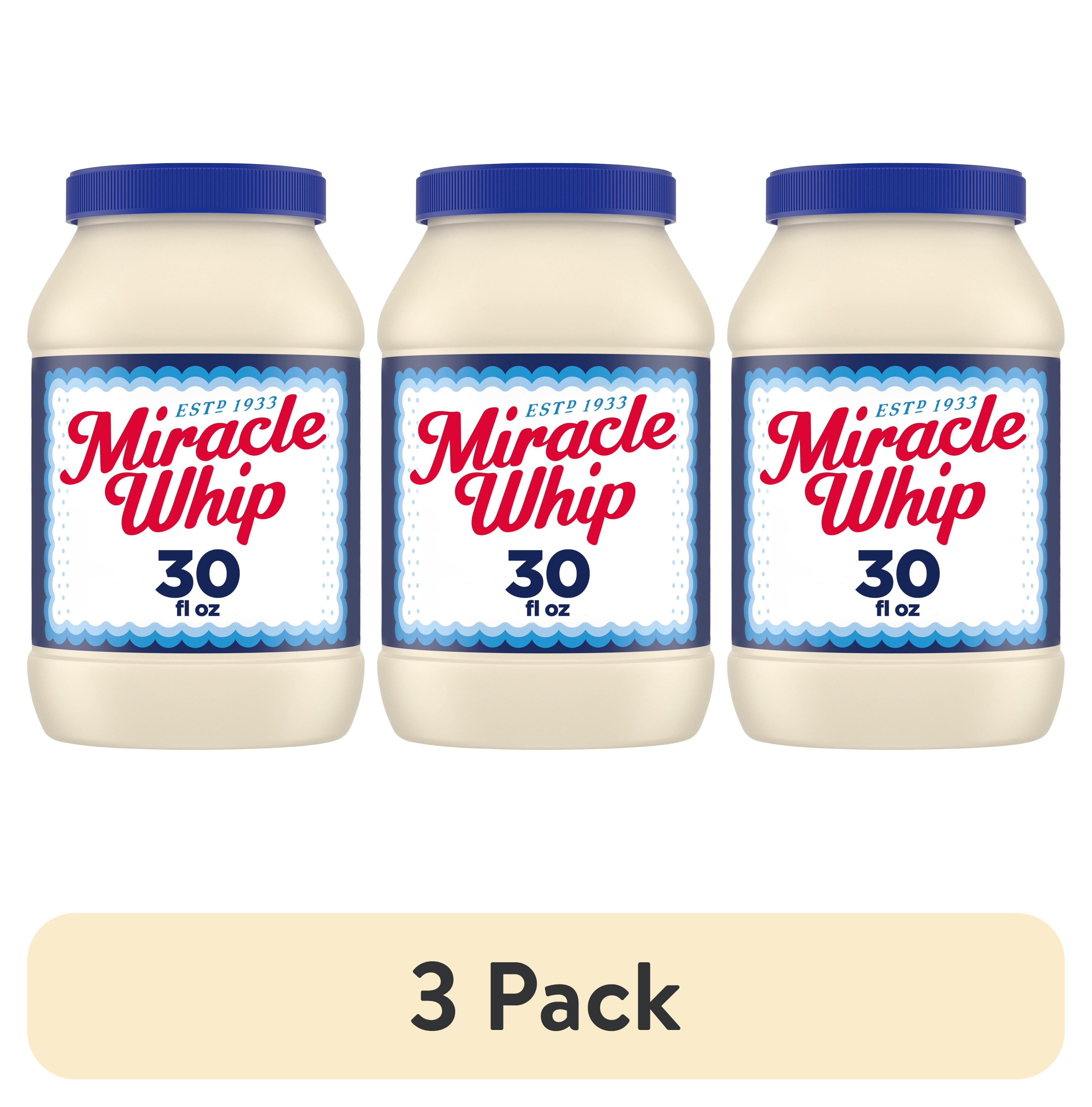 (3 pack) Miracle Whip Mayo-like Dressing, for a Keto and Low Carb Lifestyle, 30 fl oz Jar - image 1 of 19