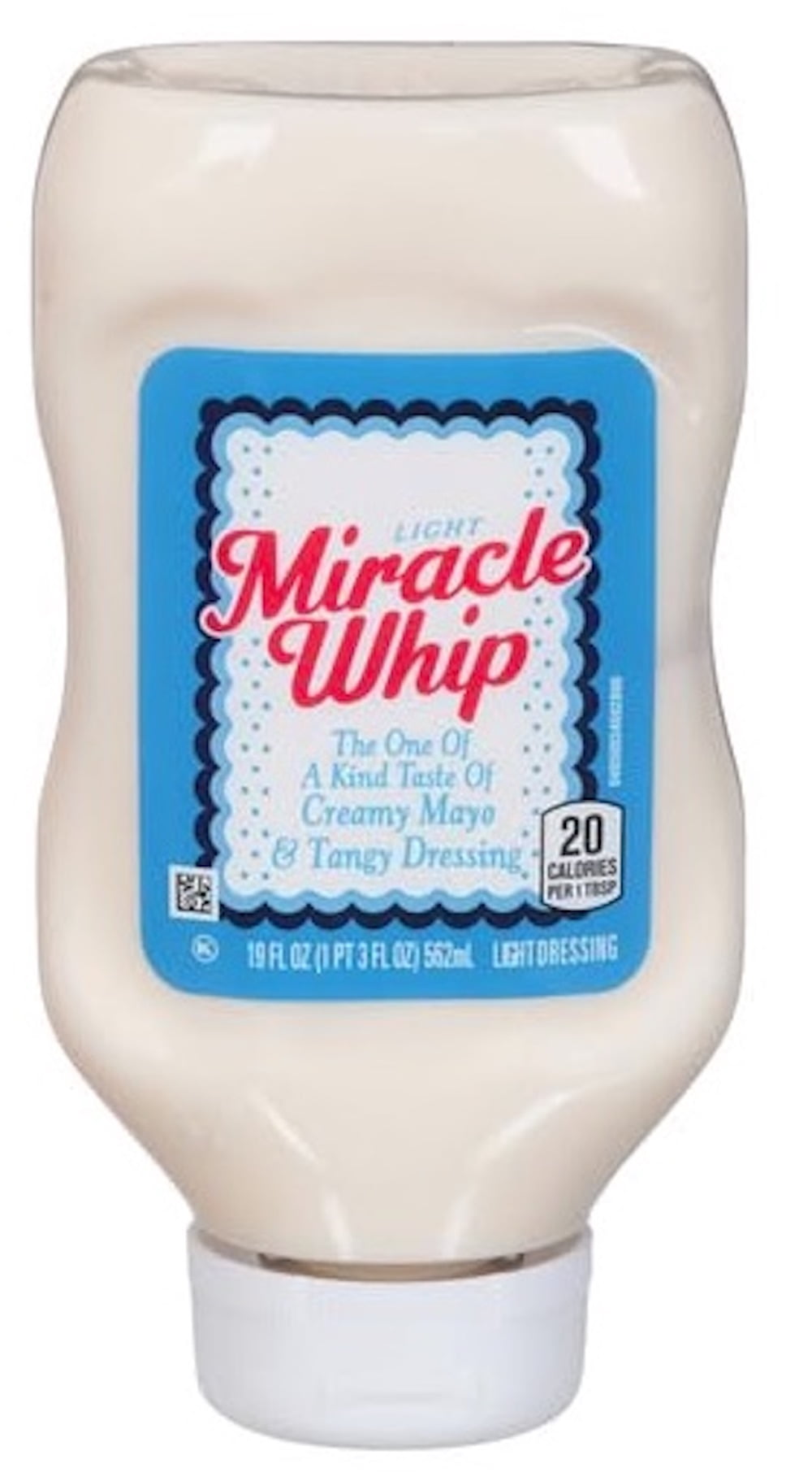 Miracle Whip Original Squeeze Bottle - 22fl Oz (Pack of 3)