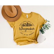 Miracle Worker Promise Keeper Waymaker Shirt, Religious Shirt, Christian Shirt, Isaiah 4216, Faith Shirt