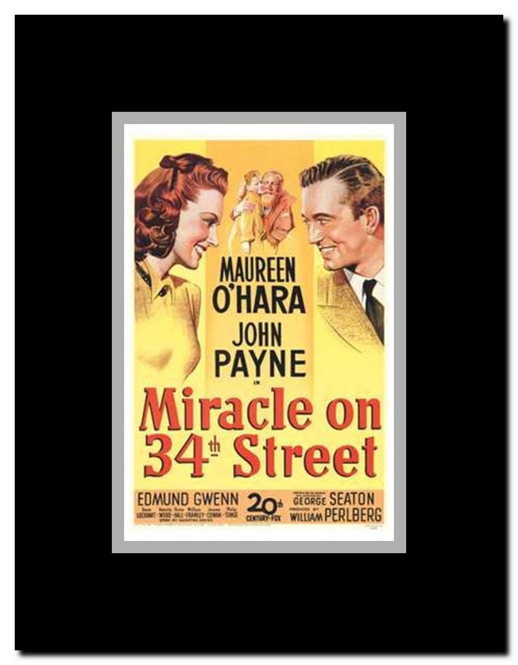 Miracle on 34Th Street Framed Movie Poster