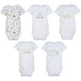 thumbnail image 1 of MiracleWear Cute Kid’s Bodysuit Outfits (5-Pack) Baby Boy & Neutral Unisex Daywear Print Clothing Sets (Boys 0-3 months), 1 of 6