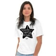 thumbnail image 1 of Miracles Happen All Time Inspiring Women's Graphic T Shirt Tees Brisco Brands L, 1 of 5