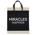 thumbnail image 1 of Miracles Happen Market Tote, 1 of 1