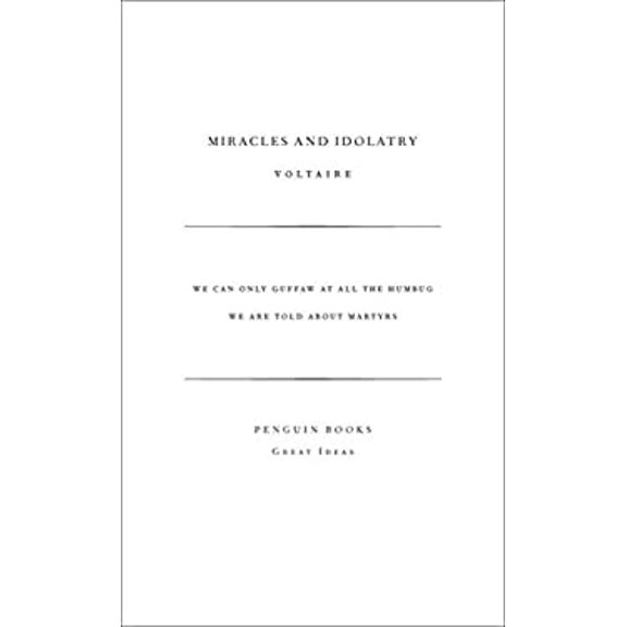 Pre-Owned Miracles and Idolatry (Paperback) 0141023929 9780141023922