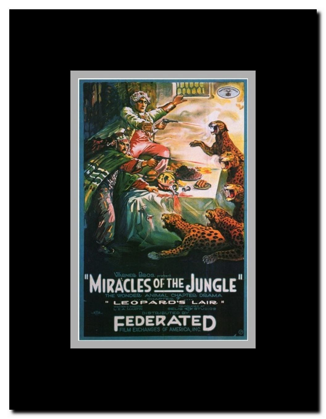 Miracles of the Jungle Framed Movie Poster