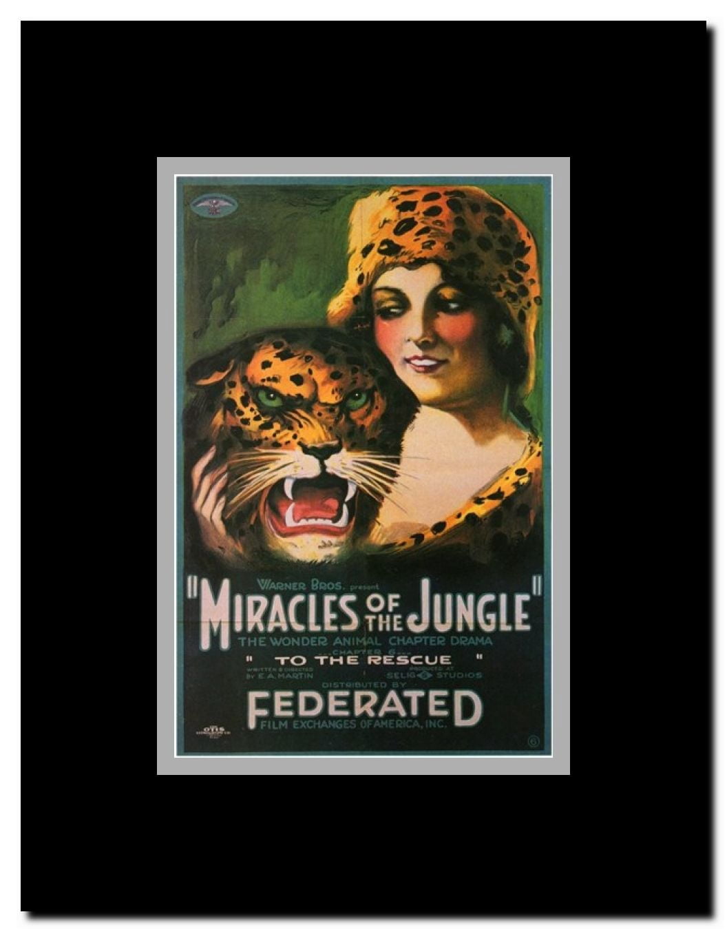Miracles of the Jungle Framed Movie Poster