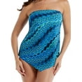 thumbnail image 1 of Miraclesuit BLACK Knit Pick Hankini Swim Top, US 8, 1 of 6