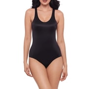 Miraclesuit Back Wrap Shaping Bodysuit - 2430 Black, S
