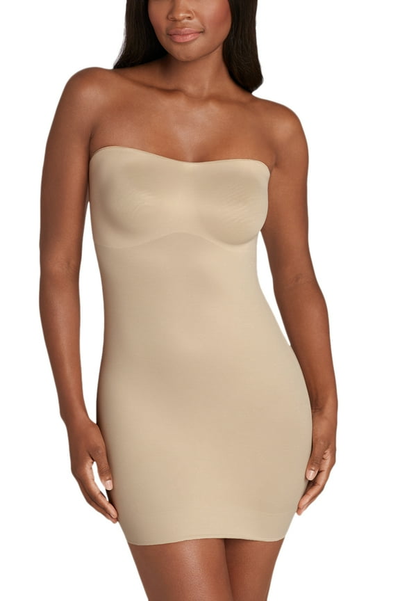 Shapewear Women's XL Beige Firm-Control Strapless Convertible ERK889
