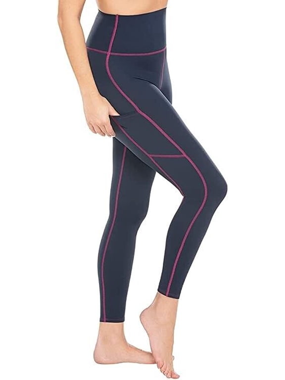Dress Blues Tummy Control Performance Leggings L Large