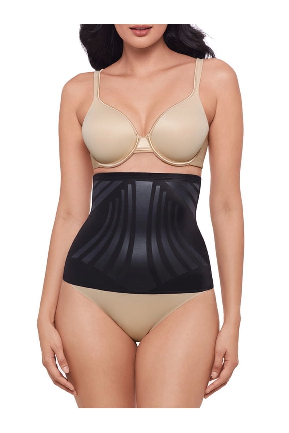 Modern Miracle Step-In Waist Cincher - 2566 (Black, XXL)