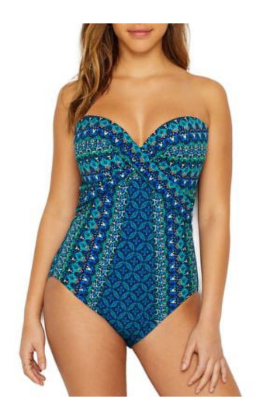 Mosaica Seville Underwire Bandeau One-Piece