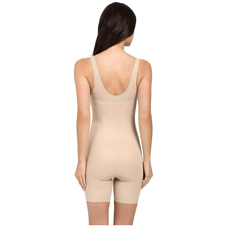 Miraclesuit Shapewear Back Magic Extra Firm Torsette Thigh Slimmer Nude