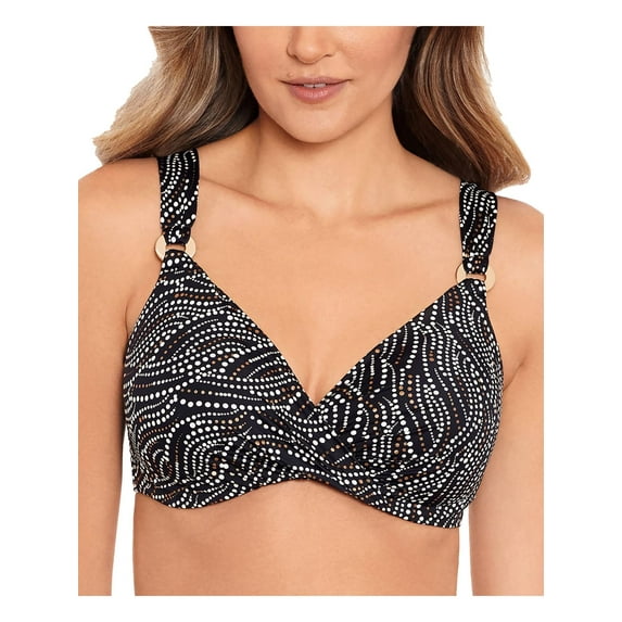 Miraclesuit Womens Plus Summer Underwire Bikini Swim top