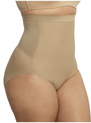 Miraclesuit Shapewear Lycra Fit Sense Extra High Waist Shaping Brief In  Warm Beige