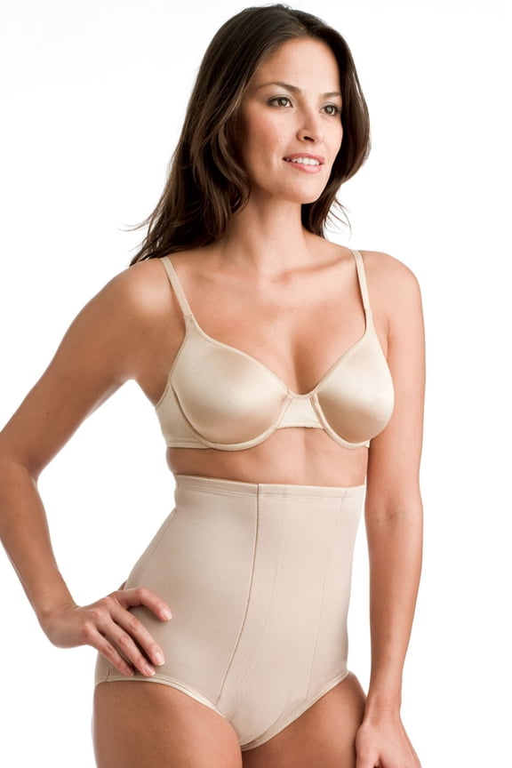 Shapewear Women XL Beige Extra Firm Control High-Waist Brief ERK1067