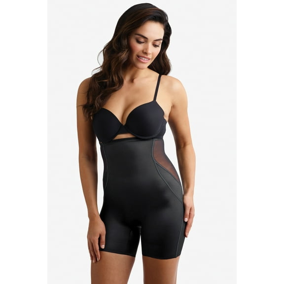 Miraclesuit Womens Fit & Firm High-Waist Mid-Thigh Shaper Style-2358