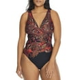 thumbnail image 1 of Miraclesuit Womens Kashmir Traveler One-Piece Style-6537762 Swimsuit, 1 of 2