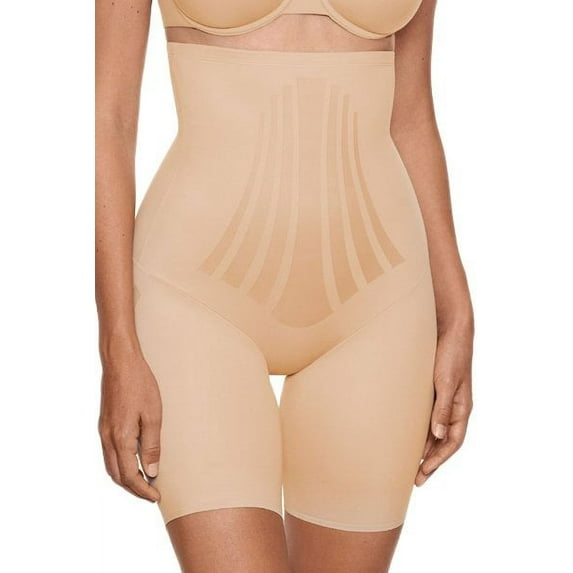 Miraclesuit Womens Modern Miracle Lycra FitSense Extra Firm Control High-Waist Thigh Slimmer Style-2569