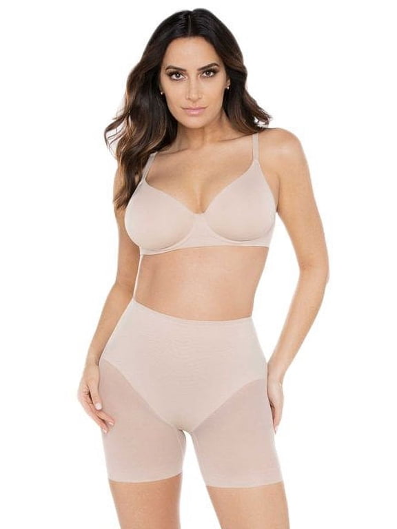 Womens Sexy Sheer Extra Firm Control Rear Lifting Boyshort Style-2776