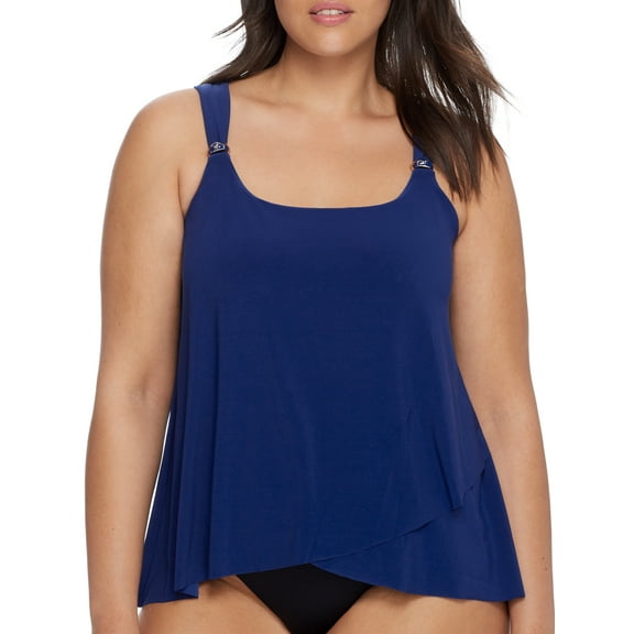 Miraclesuit womens Razzle Dazzle Dazzle Tankini Top Tankini, 8
