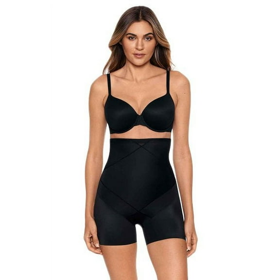 Miraclesuit Womens Tummy Tuck Extra Firm Control High-Waist Bike Shorts Style-2416
