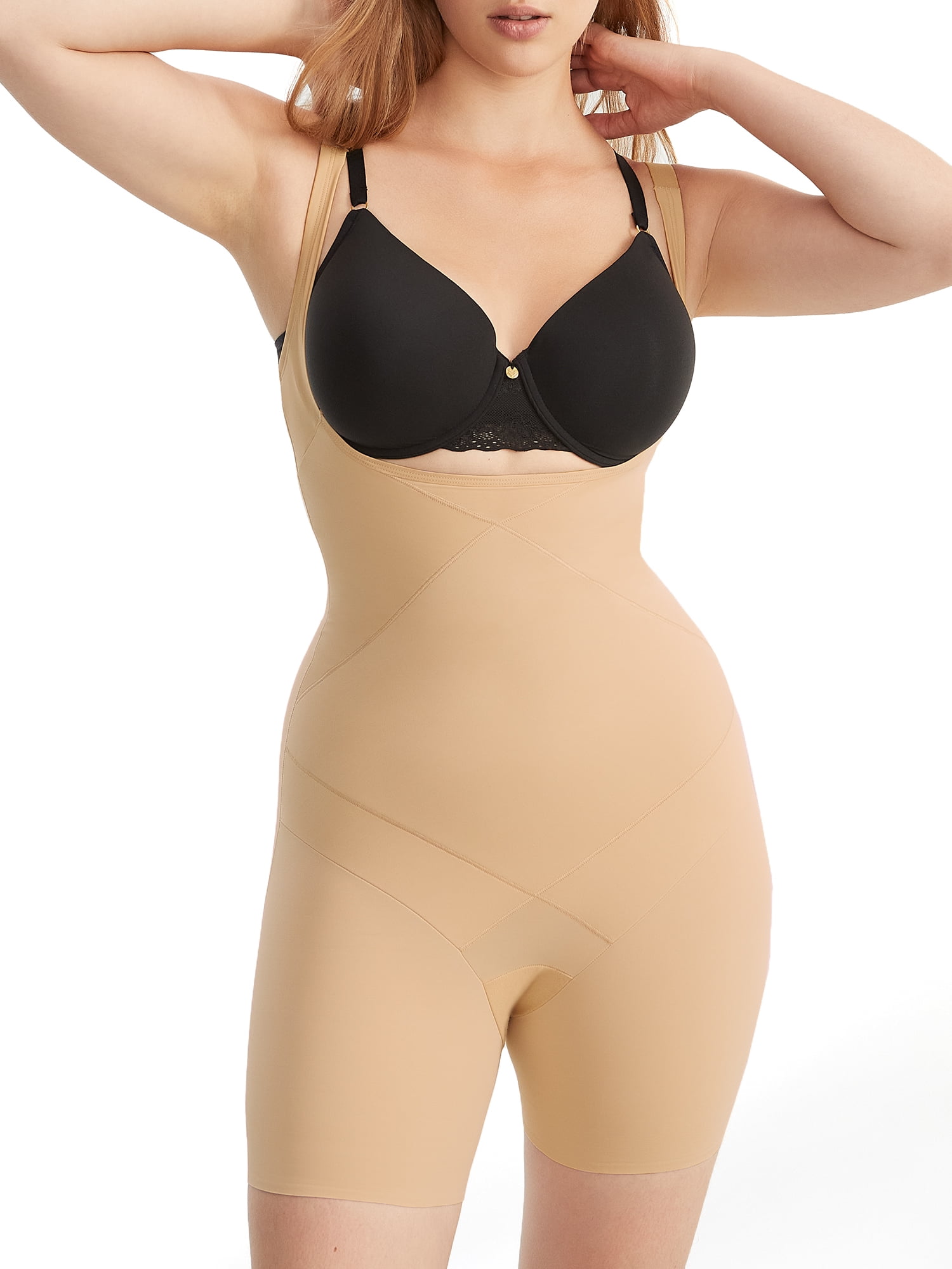 Miraclesuit Womens Tummy Tuck Extra Firm Control Open-Bust
