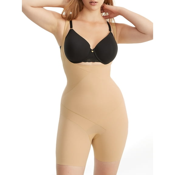 Miraclesuit Womens Tummy Tuck Extra Firm Control Open-Bust Bodysuit Style-2412