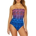 thumbnail image 1 of Miraclesuit Womens Vesuvio Avanti Underwire Bandeau One-Piece Style-6524042, 1 of 2