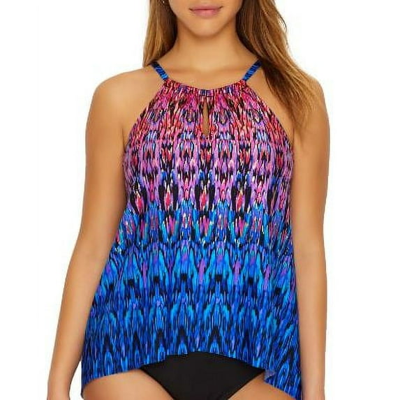 Miraclesuit Womens Vesuvio Peephole Tankini Top Style-6524060