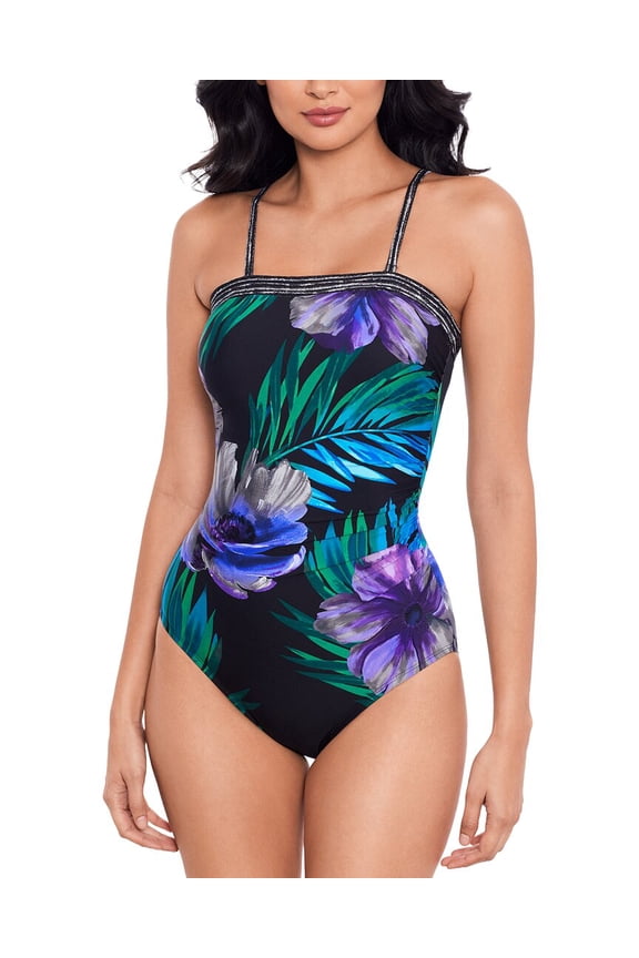 womens Avanti One-Piece, 12, Black