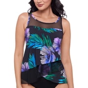 Miraclesuit womens Flora Aura Mirage Tankini, 10