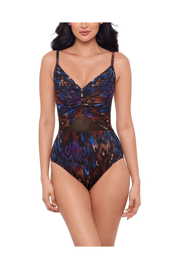 womens  Tapiz Mariposa One-Piece, 10, Black