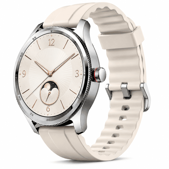 MiracoRun Smart Watch for Women with Touchscreen, Fitness Tracking, 1.39-Inch Round Display, Bluetooth Calling & Waterproof IP68 for iPhone & Android