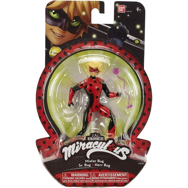 Miraculous Adrien Mister Bug - 6-inch Figure - Walmart.com