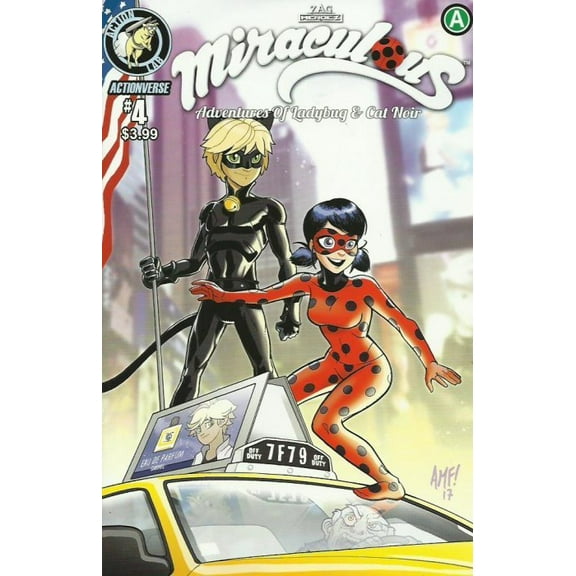 Miraculous: Adventures of Ladybug and Cat Noir #4B VF ; Action Lab Comic Book