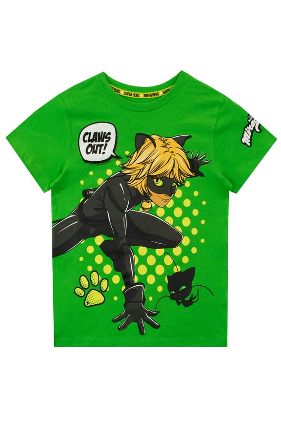 Boys Claws Out Short Sleeve T-Shirt Sizes 5-12