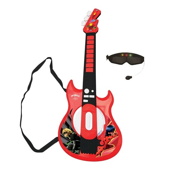 Miraculous Electronic Lighting Guitar with Mic in glasses shape