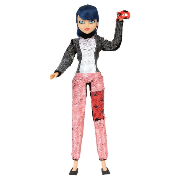 Miraculous Fashion Flip Ladybu Doll Playset, 2 Pieces, Assembled 12 inch